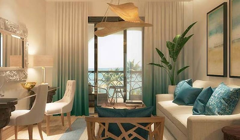 SANCTUARY CAP CANA - PREMIUM JUNIOR SUITE OCEAN VIEW LIVING ROOM